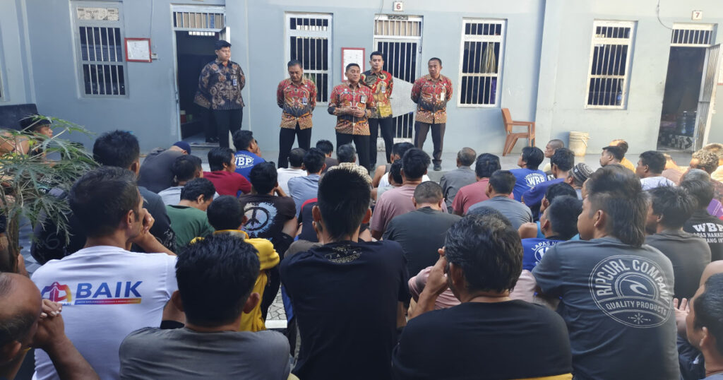 Lapas Narkotika Karang Intan Intensifkan Razia Hunian, Tegakkan Disiplin dan Jaga Keamanan