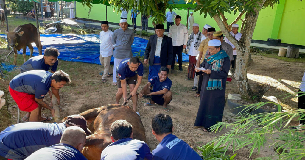 Berkah Idul Adha di Balik Jeruji: Lapas Narkotika Karang Intan Gelar Pemotongan Kurban Penuh Makna