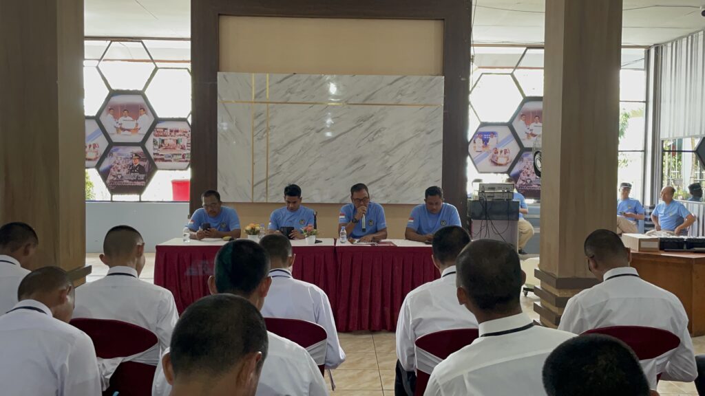 CPNS Dapat Pembekalan Langsung dari Antar Seksi Teknis Lapas Narkotika Karang Intan, Banyak Pesan Penting Disampaikan