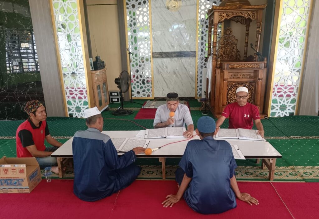 WBP Lapas Narkotika Karang Intan Antusias Ikuti Pembelajaran Baca Tulis Al-Qur’an