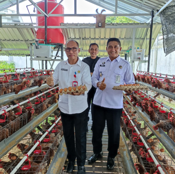Lapas Narkotika Karang Intan Jalin Kolaborasi Dinas Ketahanan Pangan dan Perikanan Kabupaten Banjar dalam Budidaya Ikan Haruan