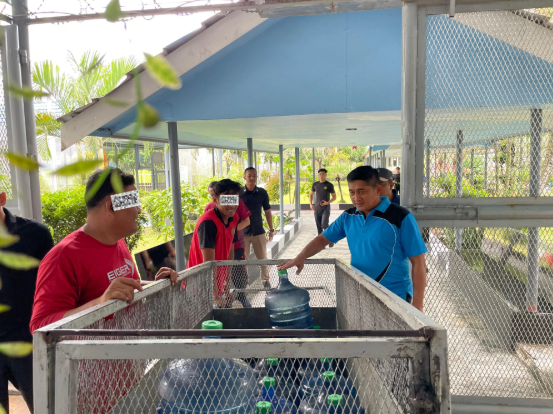 Wujudkan Layanan Makanan Higienis, Kalapas Narkotika Karang Intan Lakukan Trolling ke Dapur Lapas