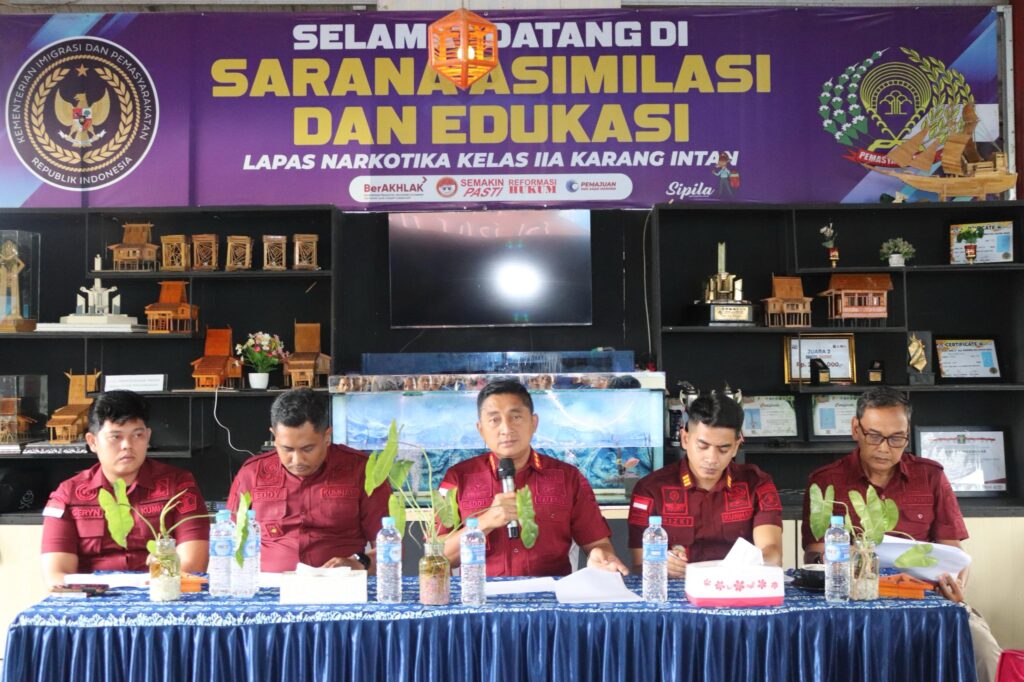 Lapas Narkotika Karang Intan Mantapkan Pembinaan, Gelar Sidang TPP Bahas PB dan Pekerja WBP