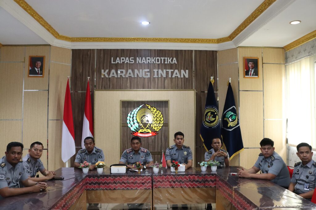 Lapas Narkotika Karang Intan Ikuti Rapat Virtual Persiapan Perkemahan Satya Dharma Bhakti Pemasyarakatan