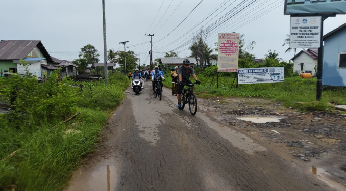 Kakanwil Ditjenpas Kalsel Pimpin Fun Bike Banjar Raya, Lapas Narkotika Karang Intan Turut Tumbuhkan Soliditas Jajaran Pemasyarakatan