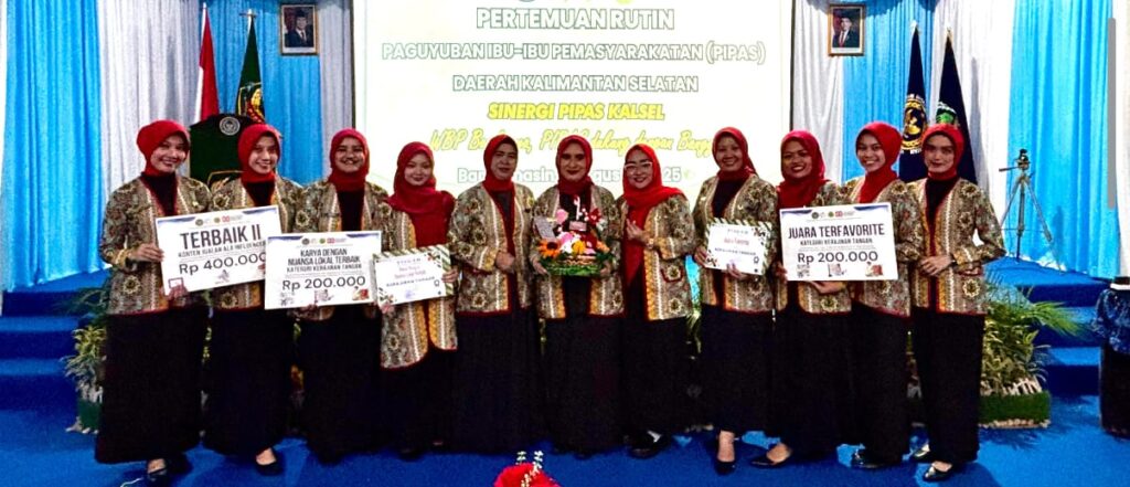 Lapas Narkotika Karang Intan Raih Tiga Penghargaan Sekaligus Dalam Ajang Pameran Karya WBP